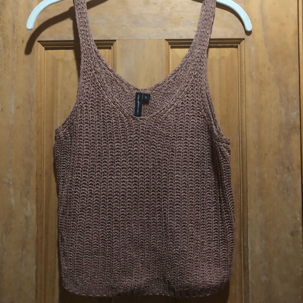 Brown tank
